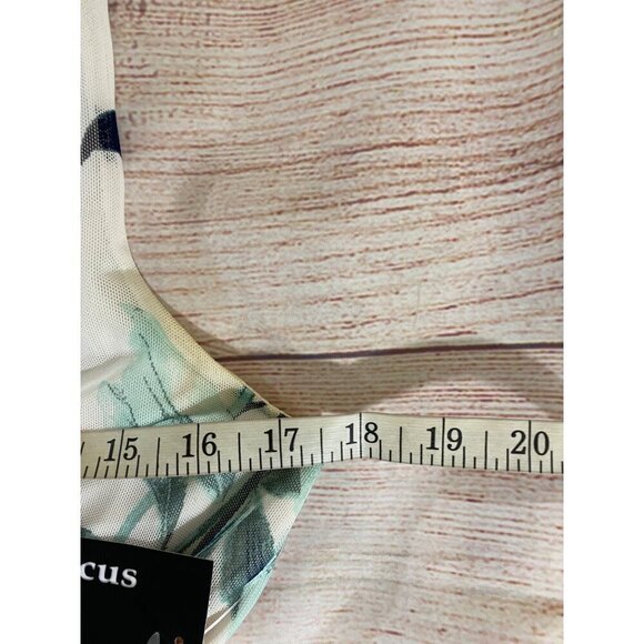 NWT En Focus Women's Soft Light Floral Maxi Dress - 10 - Picture 10 of 14